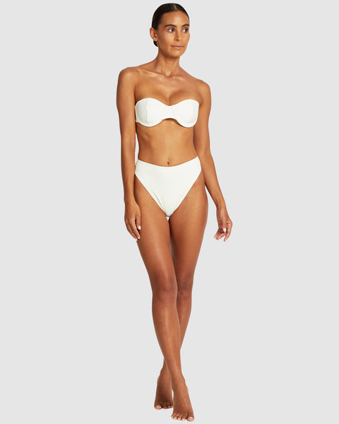 Easy Living - Creme - Balconette Bikini Top