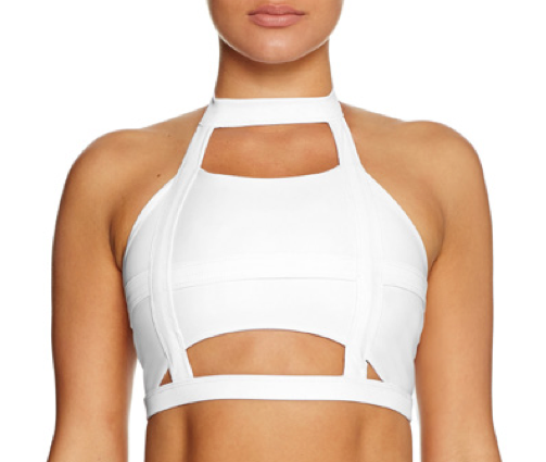 SAMPLE Truant Top WHITE - Cantik Swimwear