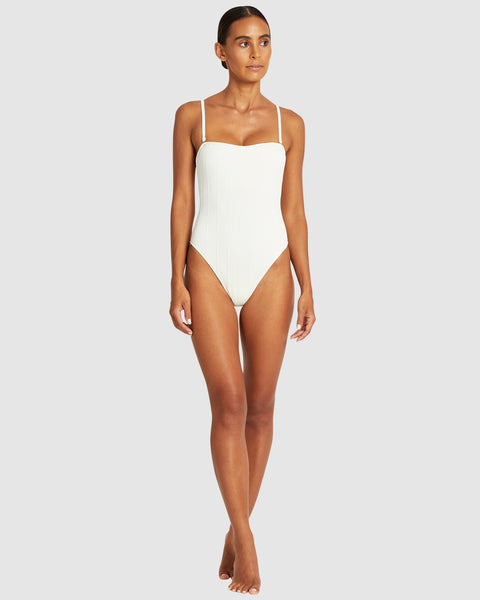 Slow Show - Creme - One Piece Swimsuit